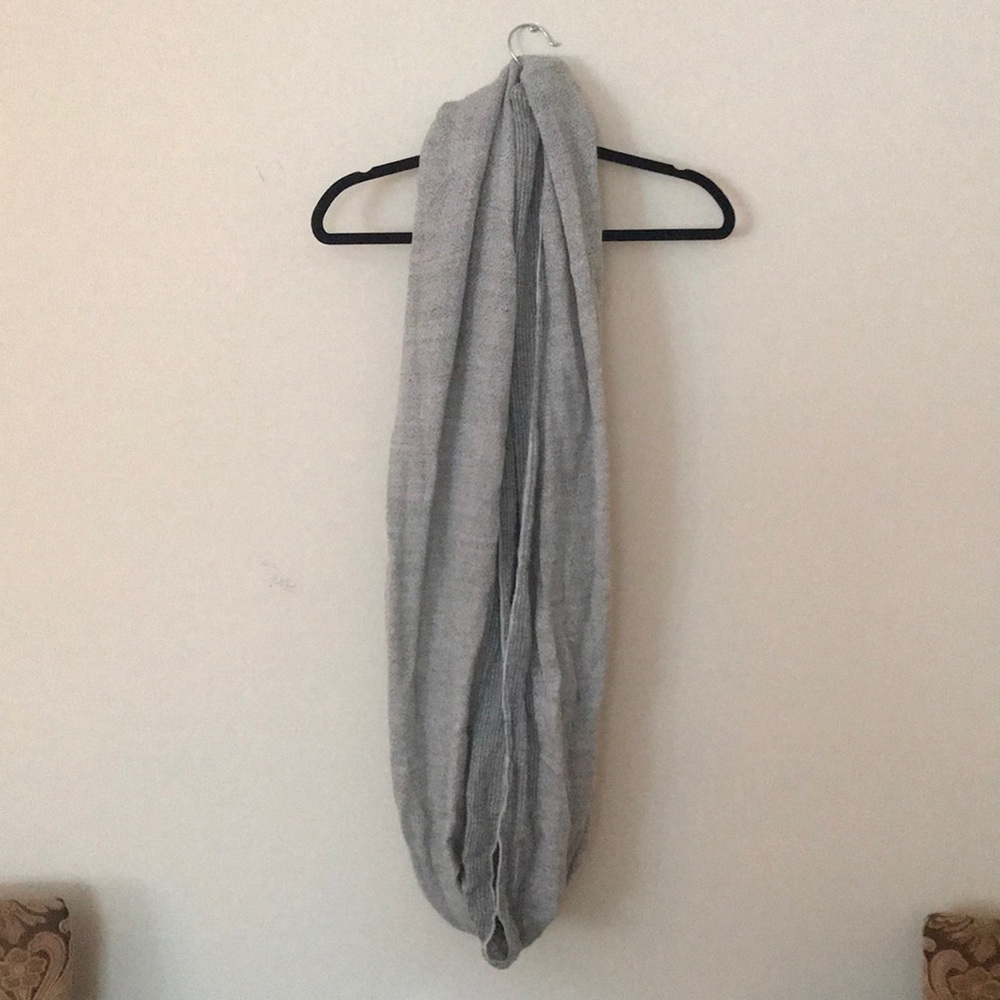 Heather Grey Infinity Scarf